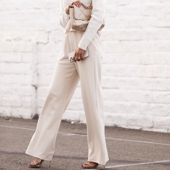 GREY LAB Pants - Grey Lab Wide Leg Knit Pants XS